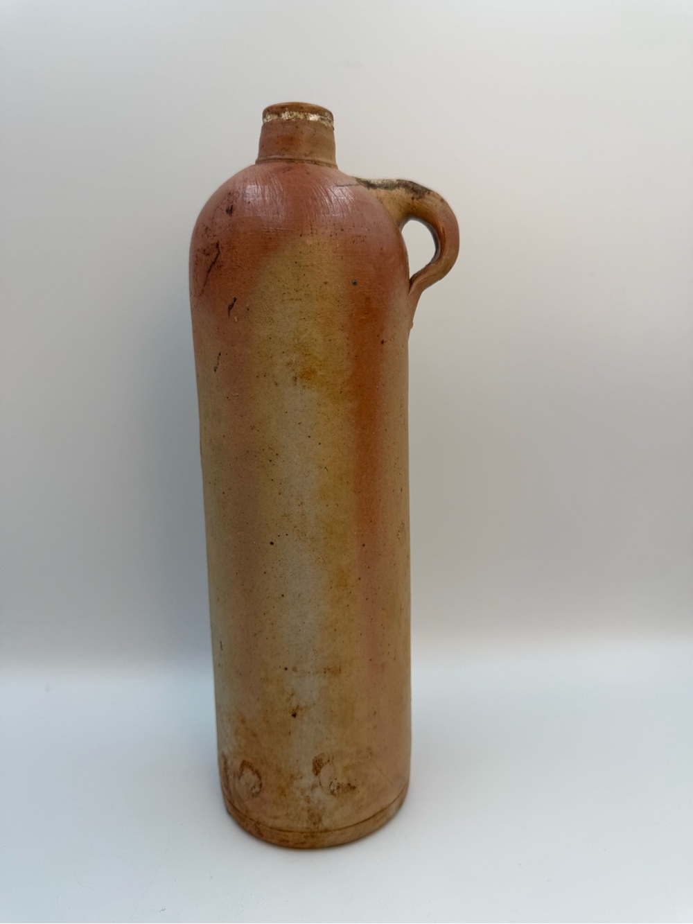 Antique 1800's German Mineral Water Spirits Stoneware Bottle? Appx 11.25”